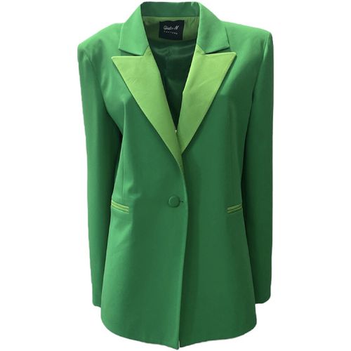 Giubbotto GE23134VERDE - Giulia N Couture - Modalova