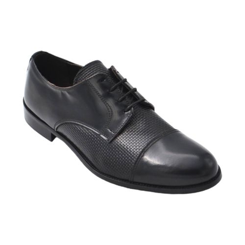 Classiche basse Scarpe uomo classica stringata con fondo cuoio e antiscivolo ve - Malu Shoes - Modalova