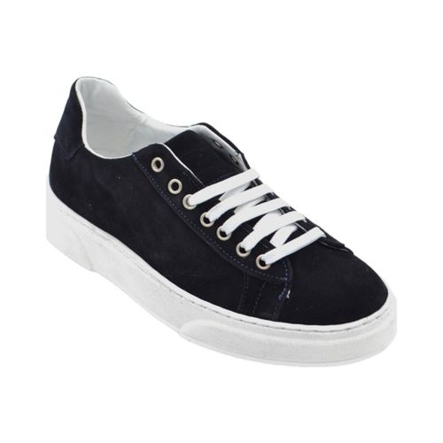 Sneakers Scarpa sneakers bassa uomo basic vera pelle scamosciata bas - Malu Shoes - Modalova