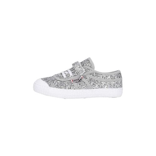 Sneakers Glitter Kids Shoe W/Elastic K202586-ES 8889 Silver - Kawasaki - Modalova