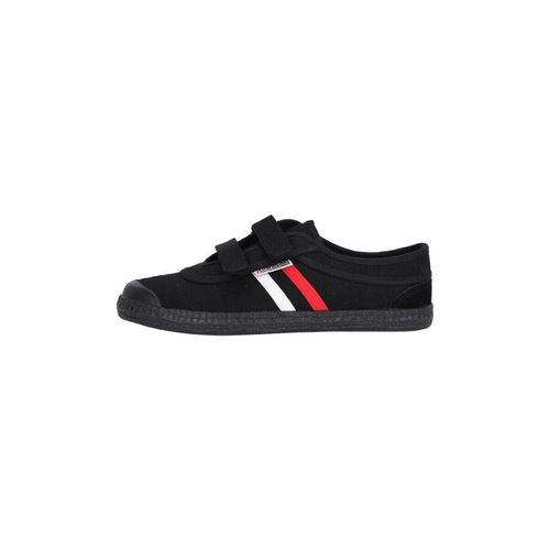 Sneakers Retro Shoe W/velcro K204505-ES 1001S Black Solid - Kawasaki - Modalova