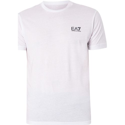 T-shirt T-Shirt Con Logo Del Petto - Emporio Armani EA7 - Modalova