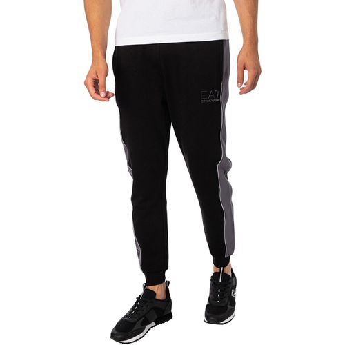 Pantaloni Sportivi Pantaloni da jogging di marca laterale - Emporio Armani EA7 - Modalova