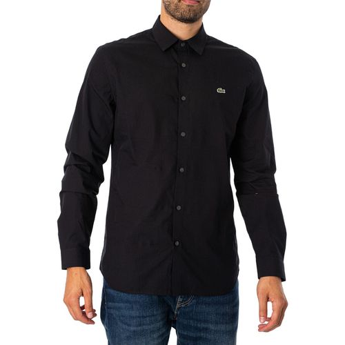 Camicia a maniche lunghe Camicia sottile con logo - Lacoste - Modalova