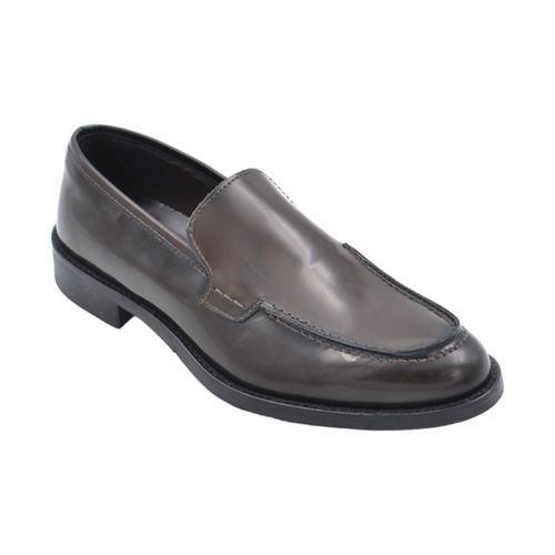 Scarpe Scarpe college uomo inglese mocassino vera pelle lucida - Malu Shoes - Modalova