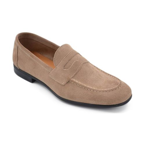 Scarpe Scarpe college uomo inglese mocassino vera pelle scamosci - Malu Shoes - Modalova