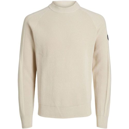 Maglione 12240599 FILO MOCK NECK-MOONBEAM - Jack & jones - Modalova