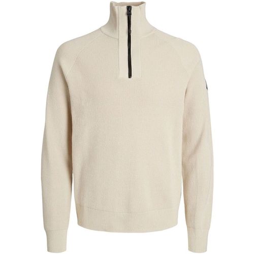 Maglione 12240621 FILO HALF ZIP-MOONBEAM - Jack & jones - Modalova