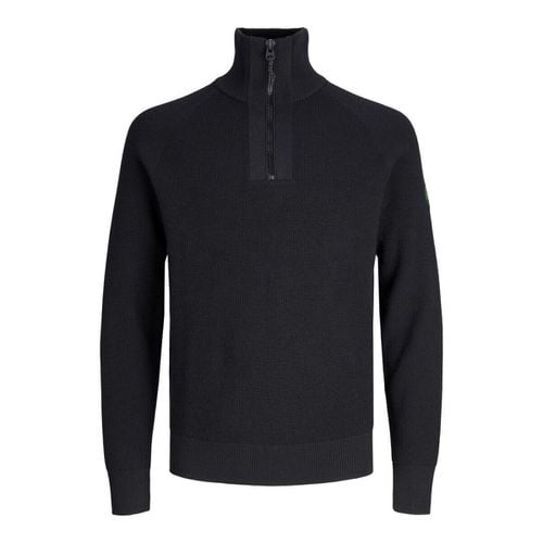 Maglione 12240621 FILO HALF ZIP-BLACK - Jack & jones - Modalova