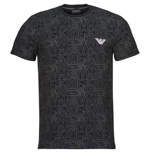 T-shirt ALL OVER LOGO TERRY - Emporio armani - Modalova