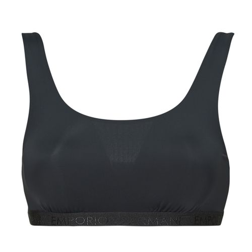 Brassiere ALL OVER LOGO MESH BRALETTE - Emporio armani - Modalova