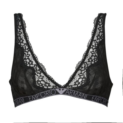 Triangolo/Senza ferretto VICHY MESH LACE - Emporio armani - Modalova