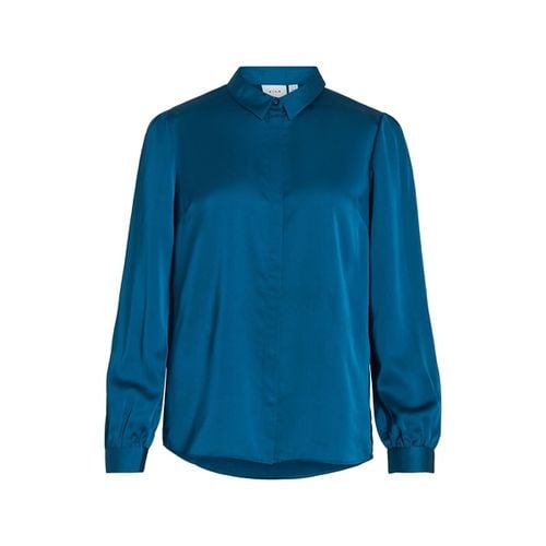 Camicetta Noos Ellette Satin Shirt - Moroccan - Vila - Modalova