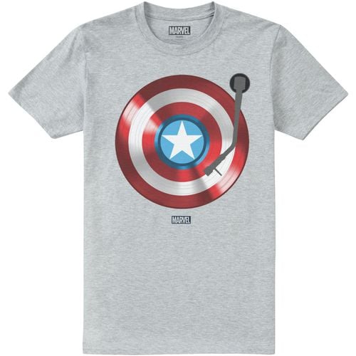 T-shirts a maniche lunghe Record - Captain America - Modalova