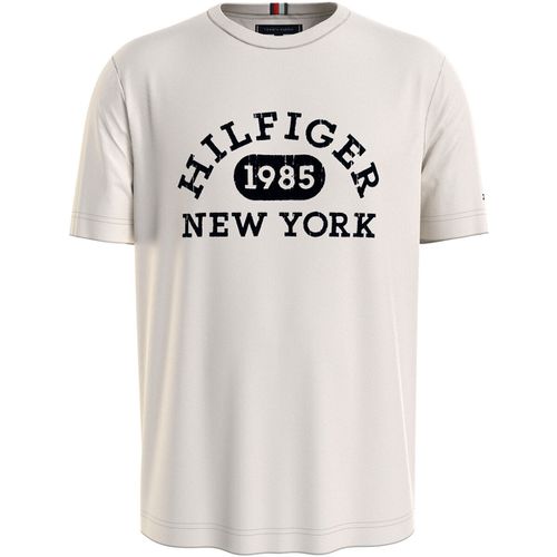 T-shirt & Polo T-shirt con scritta logo - Tommy hilfiger - Modalova