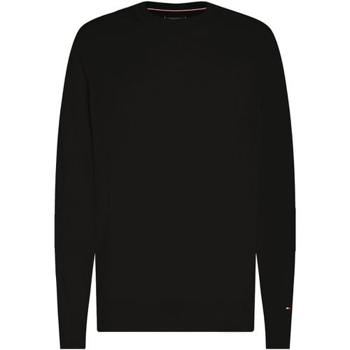 Maglione Maglia girocollo nera - Tommy hilfiger - Modalova