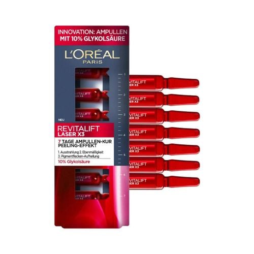 Trattamento mirato Peeling Effect Ampoules 7-Day Cure Revitalift Laser X3 - L'oréal - Modalova