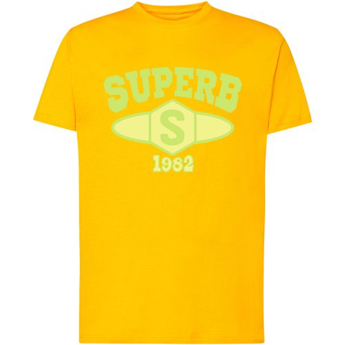 T-shirt SPRBCA-2201-YELLOW - Superb 1982 - Modalova