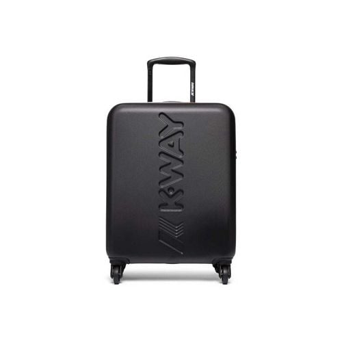 Borsa Valigia Trolley Small Black Pure Blue - K-way - Modalova