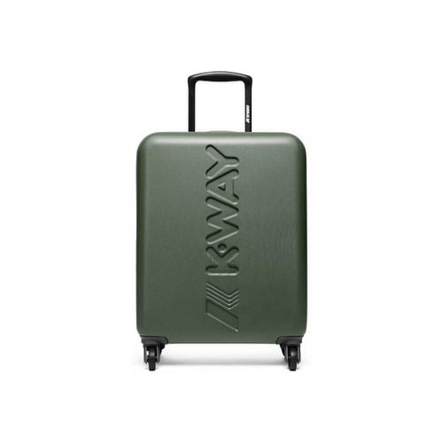 Borsa Valigia Trolley Small Green Blackish - Blue Md Cobalt - K-way - Modalova