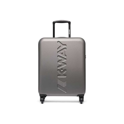 Borsa Cabin Trolley Small Metallic Grey - K-way - Modalova