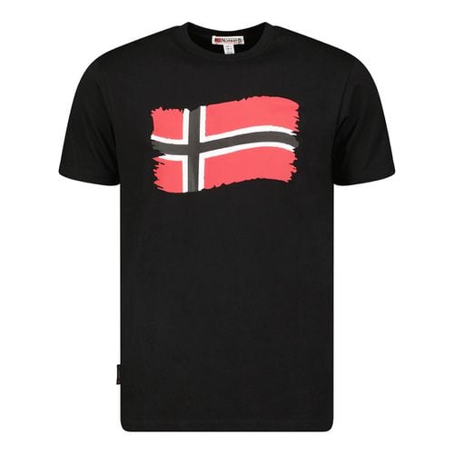 T-shirt SX1078HGN-BLACK - Geographical Norway - Modalova