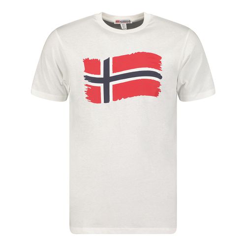 T-shirt SX1078HGN-WHITE - Geographical Norway - Modalova