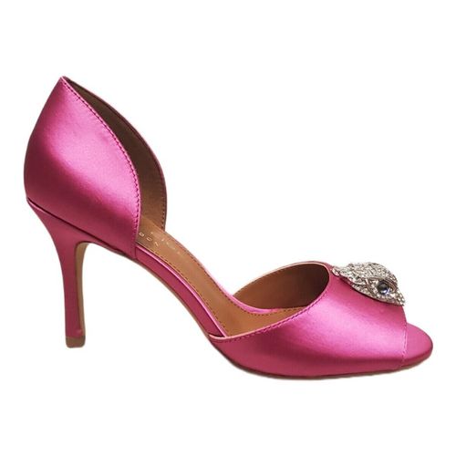 Scarpe DECOLLETE apos; IN RASO FUCSIA APERTA IN PUNTA - KG by Kurt Geiger - Modalova