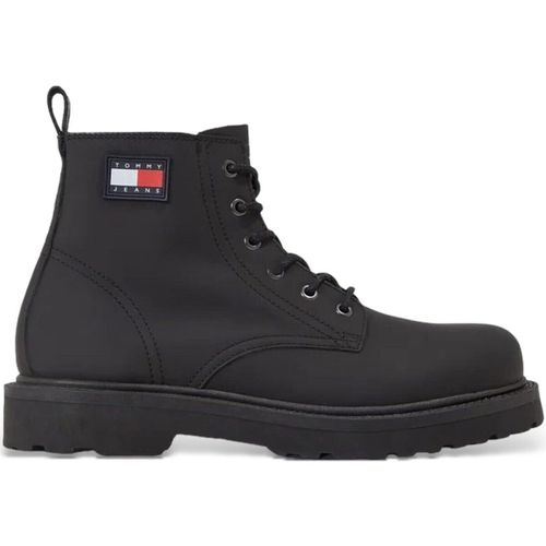 Stivali TJM RUBERIZED LACE UP BOOT - Tommy Jeans - Modalova