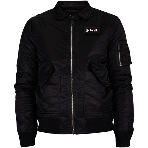 Giacca Sportiva Giacca bomber badge rimovibile - Schott - Modalova