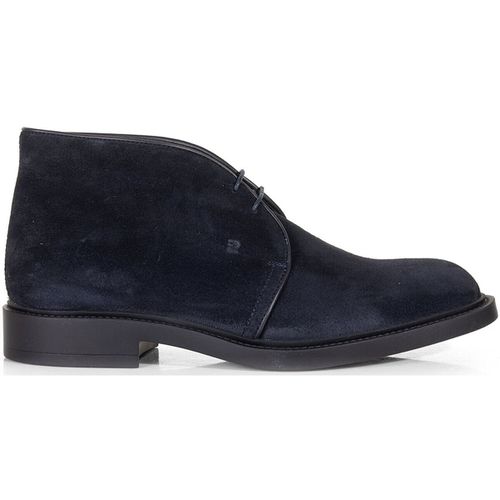 Sneakers alte Polacco in suede navy - F.lli Rossetti One - Modalova