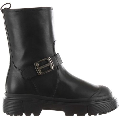 Stivaletti Stivaletto biker h619 in pelle - Hogan - Modalova