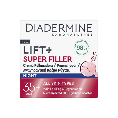 Antietà & Antirughe Lift + Super Filler Crema Notte Rimpolpante - Diadermine - Modalova