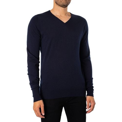 Maglione Bobby Scollo A V In Maglia - John Smedley - Modalova