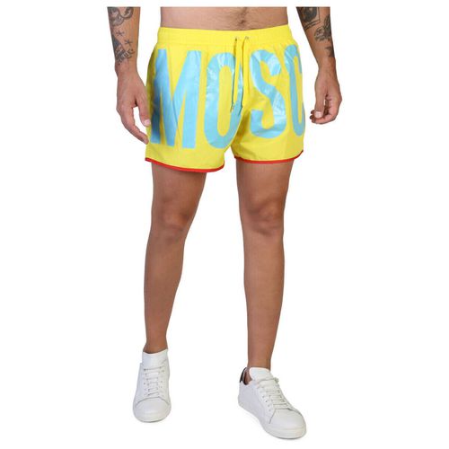 Pantaloni corti A4210-9301 A1021 Yellow - Moschino - Modalova