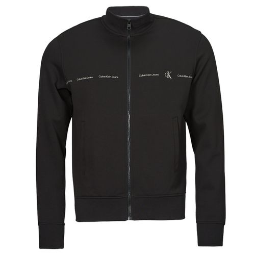 Felpa LOGO REPEAT ZIP THROUGH - Calvin Klein Jeans - Modalova