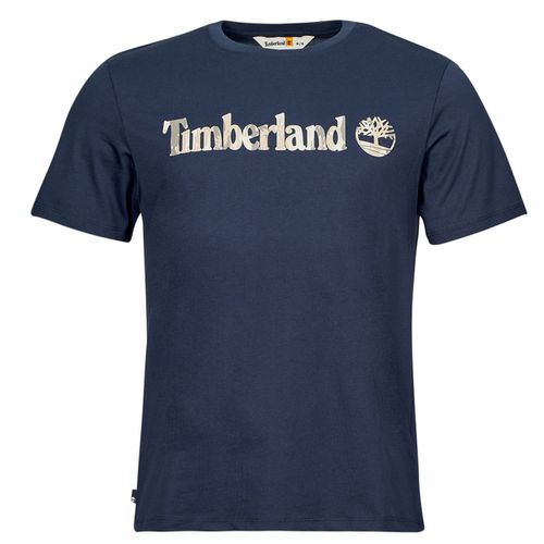 T-shirt Camo Linear Logo Short Sleeve Tee - Timberland - Modalova