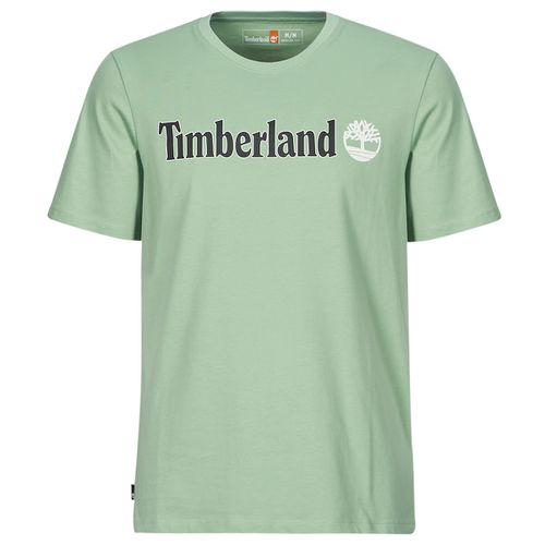 T-shirt Linear Logo Short Sleeve Tee - Timberland - Modalova