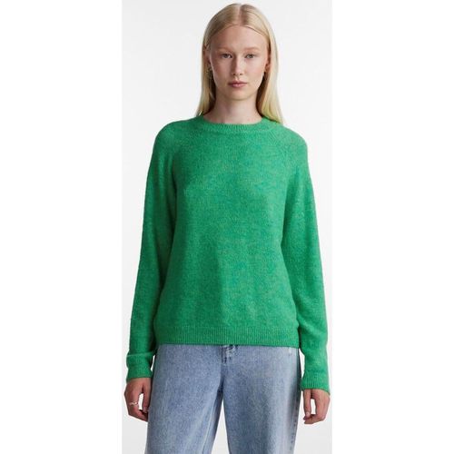 Maglione 17126277 JUNIANA NECK-MINT - Pieces - Modalova