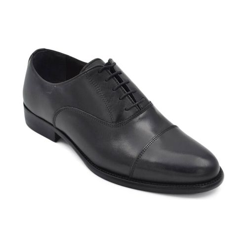 Classiche basse Scarpe uomo classica stringata con fondo cuoio e antiscivolo ve - Malu Shoes - Modalova