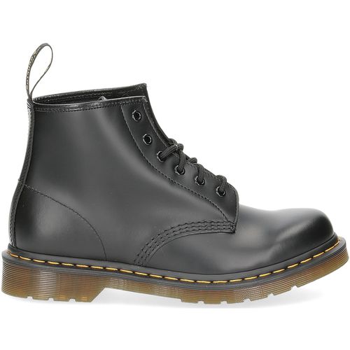 Stivaletti Anfibio 101 black smooth yellow stich - Dr. martens - Modalova