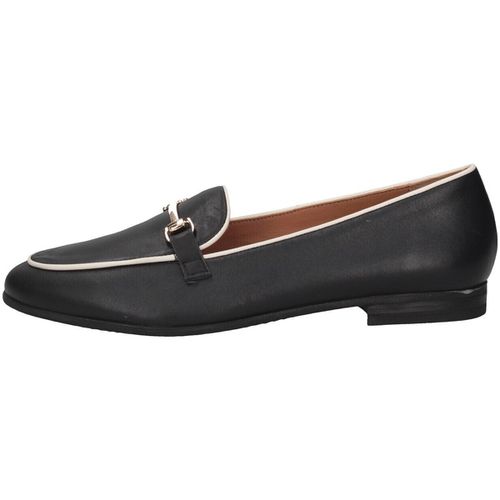 Scarpe BR12 Mocassino Donna NERO BEIGE - Poème - Modalova