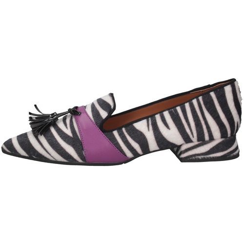 Scarpe 1022 Mocassino Donna ZEBRA NERO - Attisure - Modalova