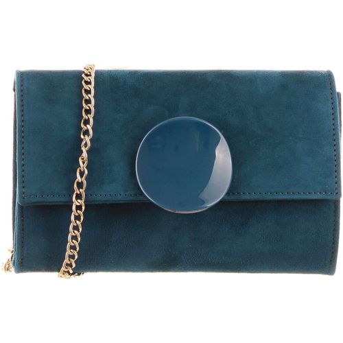 Borsa Shopping Pochette in camoscio con fibbia - Tiffi - Modalova