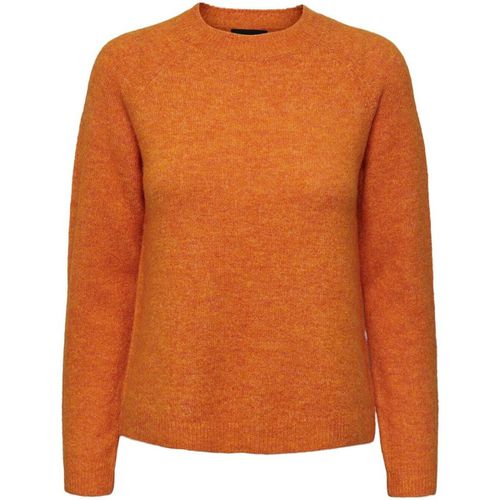 Maglione 17126277 JULIANA-PERSIMMON ORANGE - Pieces - Modalova