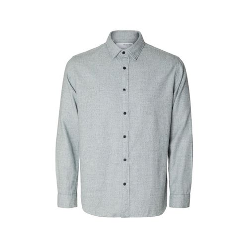 Camicia a maniche lunghe Regowen-Twist L/S - Grey/Asphalt - Selected - Modalova