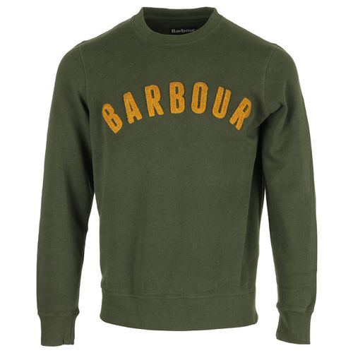 Felpa Barbour Prep Logo Crew - Barbour - Modalova