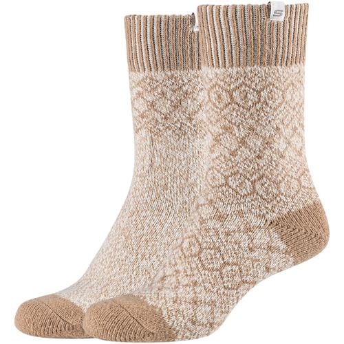 Calzini 2PPK Wm Casual Cozy Jacquard Socks - Skechers - Modalova