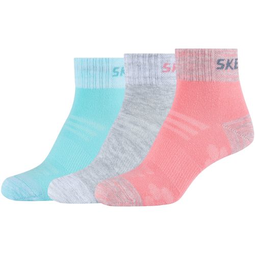 Calzini 3PPK Wm Mesh Ventilation Quarter Socks - Skechers - Modalova