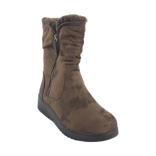 Scarpe Botín señora 22418 ajh taupe - Amarpies - Modalova